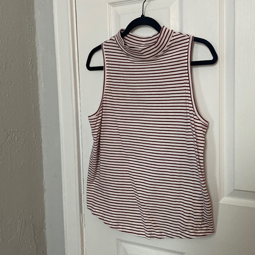Turtle Neck Tank Top